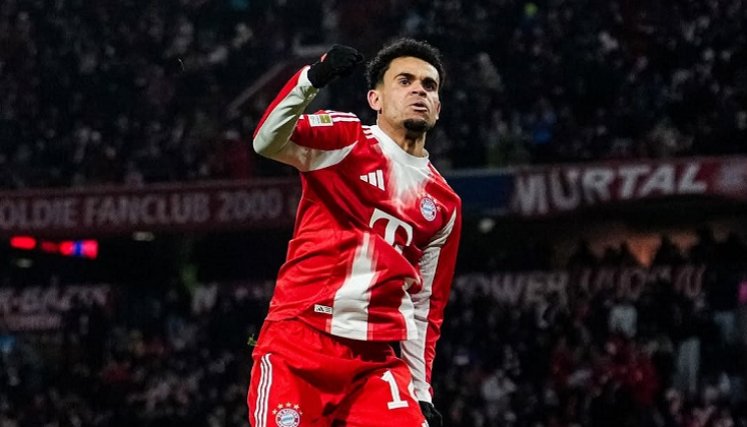 Luis Díaz tras pagar una suspensión de dos fechas reaparecerá en la Liga de Campeones.