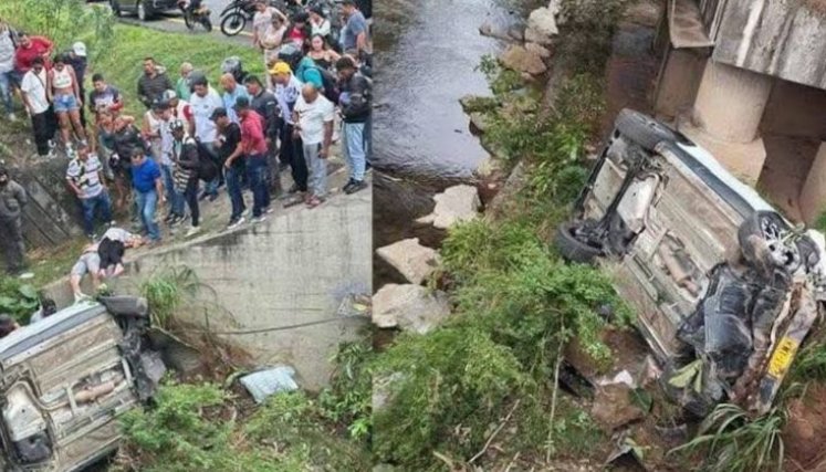 Cuatro miembros de una misma familia murieron en grave choque en una vía del Cesar