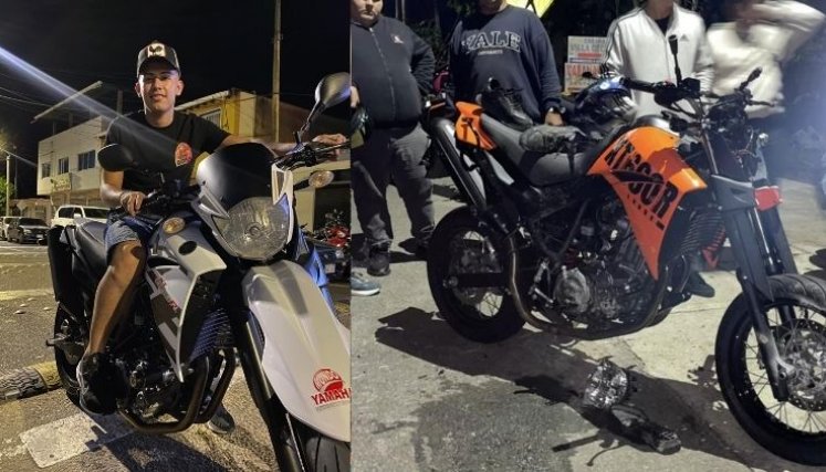 Accidente Fabián Suárez