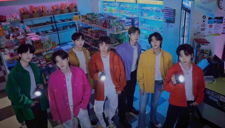 BTS en Colombia. Foto: sitio oficial de BTS