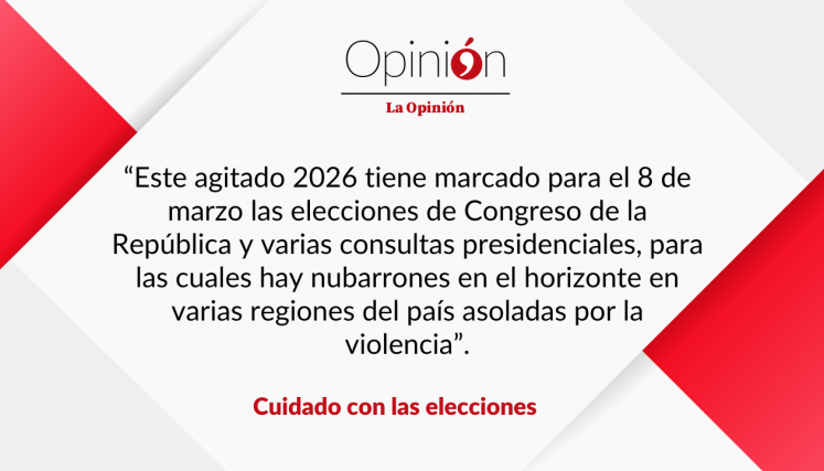 Cuidado con las elecciones 