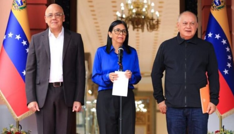 Los hermanos Rodríguez y Cabello han dejado de atacar a EEUU y a Trump en sus discursos