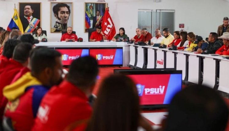 Cabello dice que Venezuela «está en paz» porque el chavismo «sigue gobernando» 