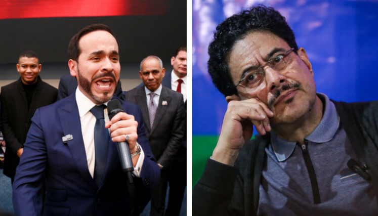 De la Espriella e Ivan Cepeda