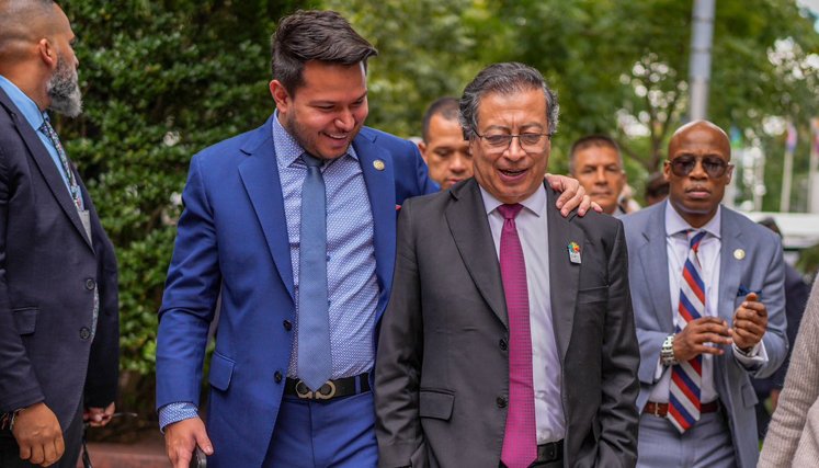 Hijo del presidente Petro fue víctima de hurto en Madrid: le robaron cadena de oro de $25 millones