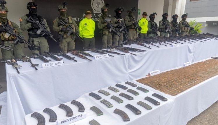 Incautación armas