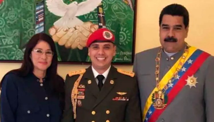 Juan Escalona y Nicolás Maduro