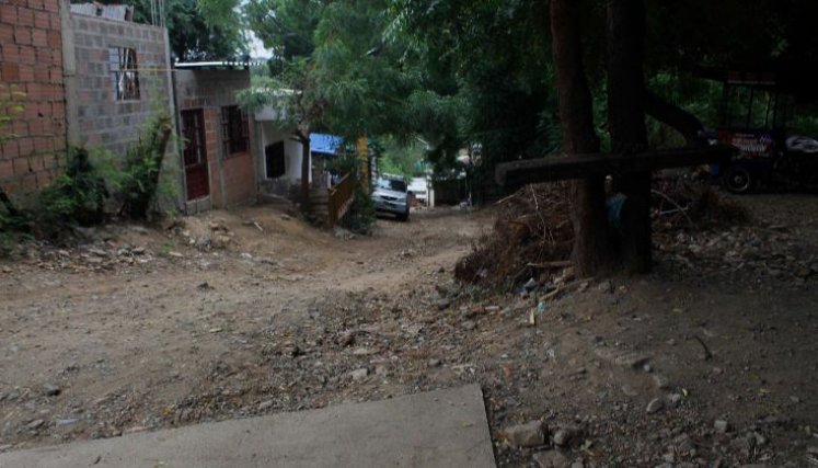 La manzana 13 y 14 son las más afectadas en materia de pavimentación.