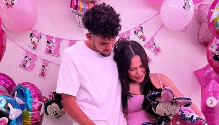 Revelación de sexo del bebé de Luis Díaz