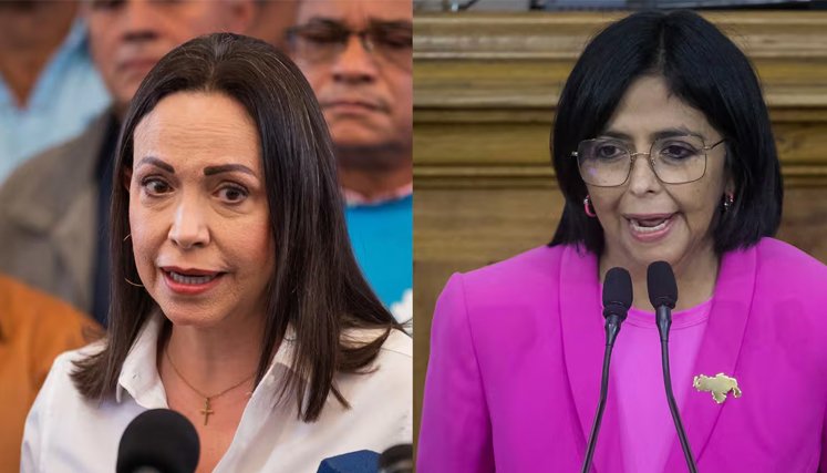 María Corina Machado arremete contra Delcy Rodríguez: “arquitecta de la tortura”