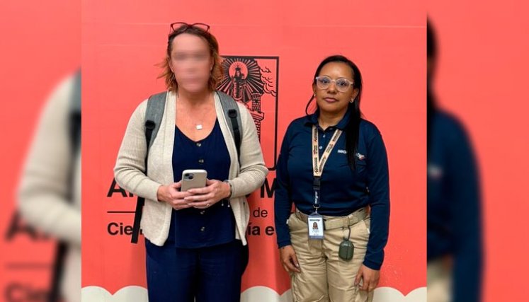  Inadmiten entrada a ciudadana extranjera por alerta de pedofilia (Cortesía: Migración)