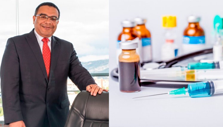 Médico Milton Castañeda, vocero de Laboratorio Vitalis. / Foto Cortesía
