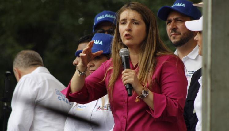 Paloma Valencia, candidata presidencial por el Centro Democrático.