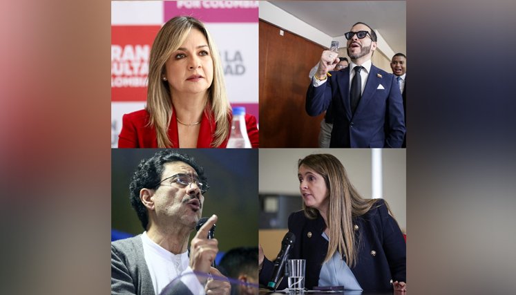 Cepeda lidera encuesta; De la Espriella y Paloma Valencia lo siguen de lejos