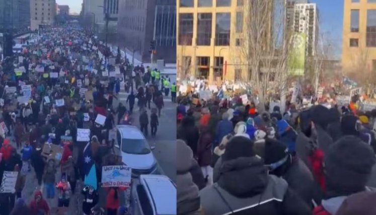 AGENTES DEL ICE DISPARAN CONTRA OTRA PERSONA EN MINNEAPOLIS (EEUU)