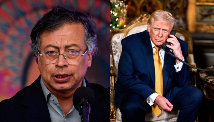 Gustavo Petro - Donald Trump