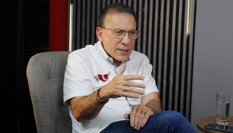 Roy Barreras, candidato presidencial por la consulta del Pacto Amplio.