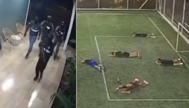 Sicarios vestidos de policías: el brutal ataque durante un partido de fútbol