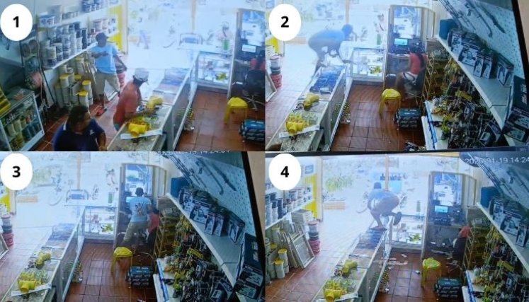 Secuencia Robo Ferretería