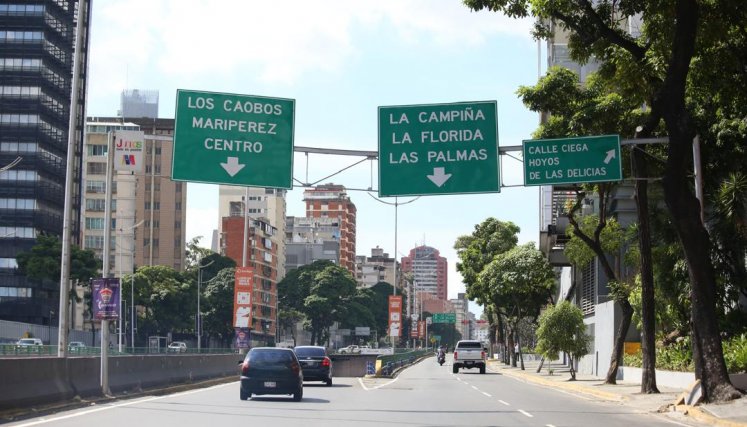 Caracas avanzaba ayer en completa calma y normalidad en todas sus actividades/Foto Carlos Ramírez, enviado especial/La Opinión