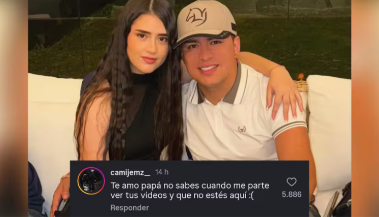 hija de Yeison Jiménez