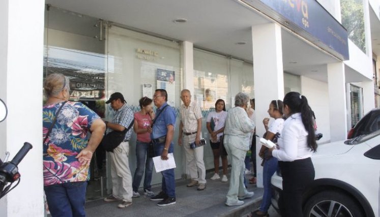 Las oficinas de NUEVA EPS en Cúcuta no dan abasto atiendiendo quejas por falta de medicamentos y citas/Foto Cortesía
