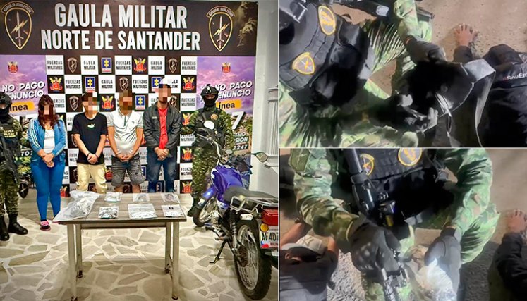 Capturados. / Foto Cortesía