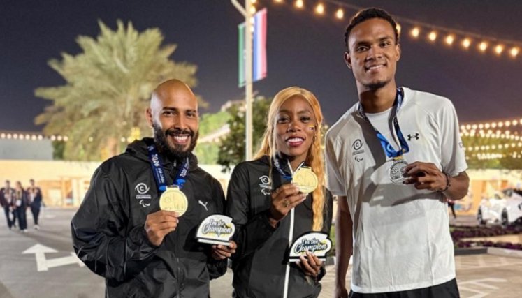 El paratletismo colombiano sobresale en Grand Prix de Paratletismo de Dubái.