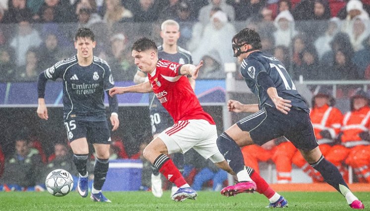 El Benfica del colombiano Richard Ríos vuelve a recibir en casa al Real Madrid en duelo por la segunda fase de la Liga de Campeones.