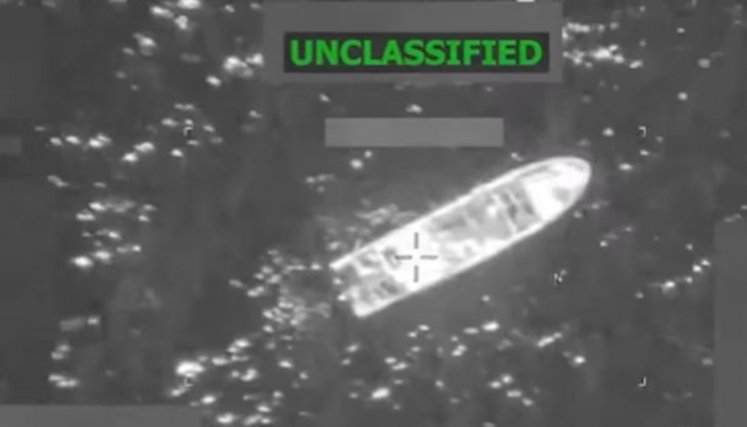 Estados Unidos atacó una nueva lancha en el Pacífico que dejó tres muertos