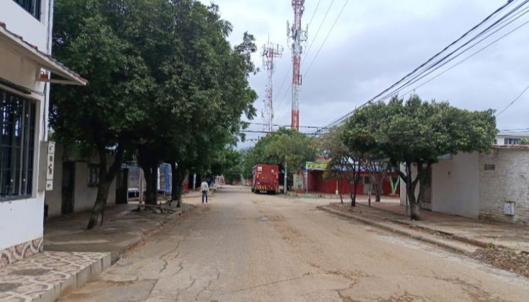 Avenida segunda del barrio siete de agosto.