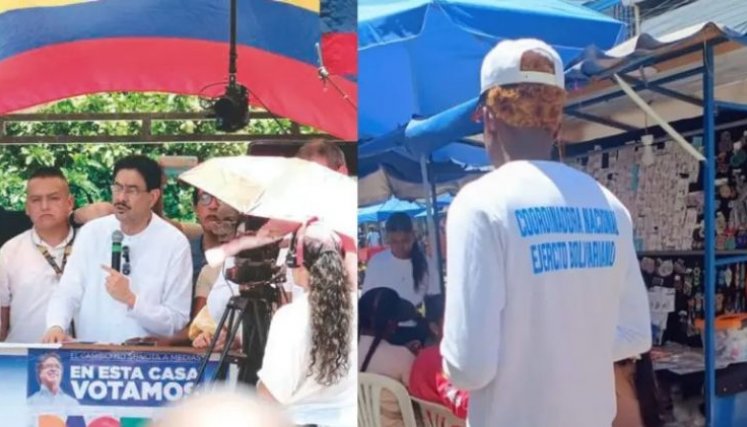 Cepeda responde a denuncia de gente con camisetas de disidencias en evento de campaña: “no los invitamos”