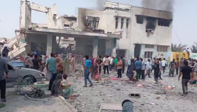 40 niñas mueren víctimas de los ataque de Estados Unidos e Israel a Irán. Foto: Captura de pantalla @AlertaMundoNews