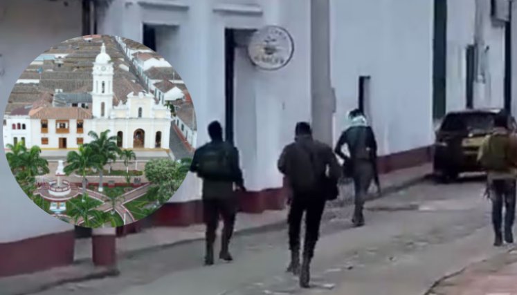 Hostigamientos y cruce de disparos en El Carmen, Norte de Santander