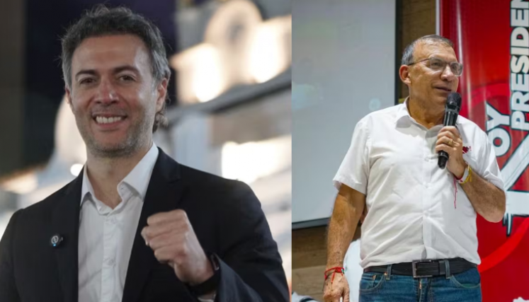 Daniel Quintero y Roy Barreras