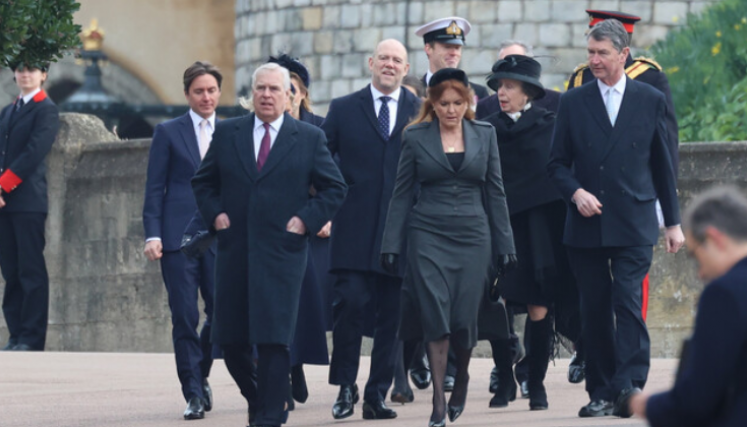 Exprincipe Andrés y Sarah Fergusson