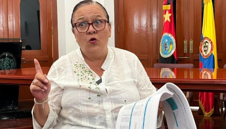 Luz María Múnera, superintendente nacional de salud Ad hoc para Nueva Eps/Foto Carlos Ramírez
