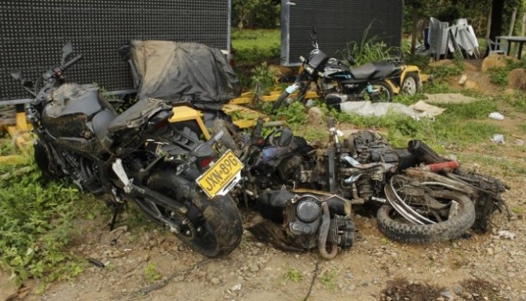 Motos Accidente Los Vados