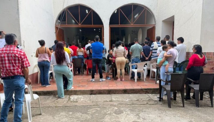 Obispo de la diócesis de Tibú estuvo presente en el cumpleaños de San Faustino.