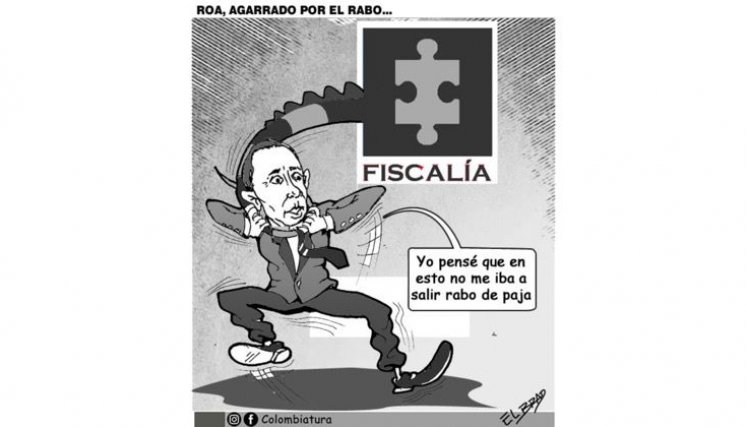 Roa, agarrado por el rabo 