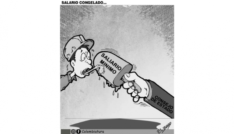 Salario congelado