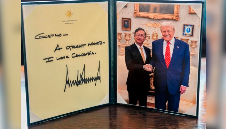 Trump y Petro reunión