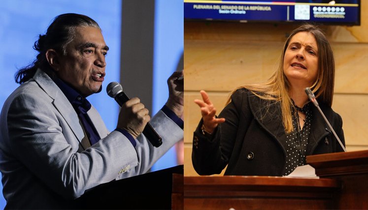 SE ‘CALIENTA’ PELEA ENTRE PALOMA VALENCIA Y GUSTAVO BOLÍVAR
