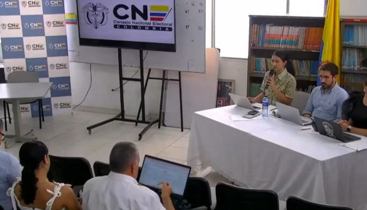 Audiencia pública de revocatoria del mandato del alcalde de Los Patios./Foto cortesía