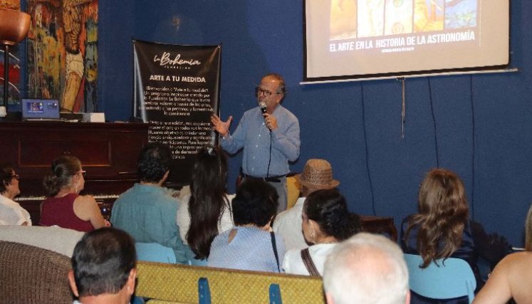 Arte y cosmos se encontraron en La Bohemia de Cúcuta.