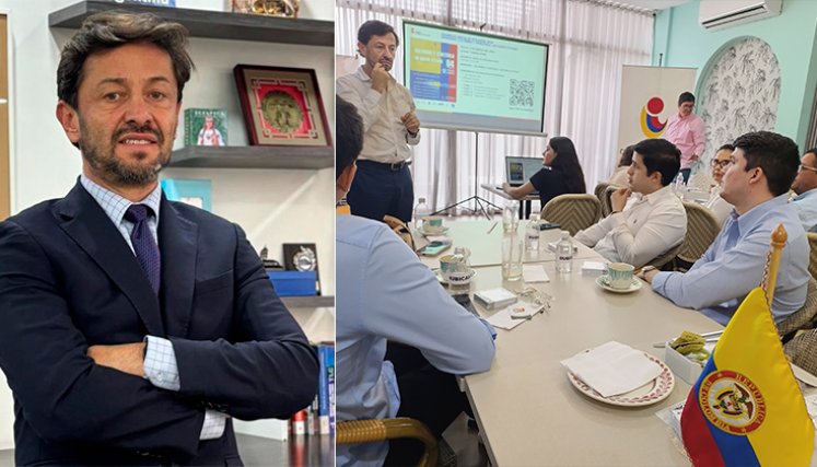 Luis Felipe Quintero Suárez acaba de asumir como presidente ejecutivo de la Cámara Colombo-Venezolana. / Foto Cortesía