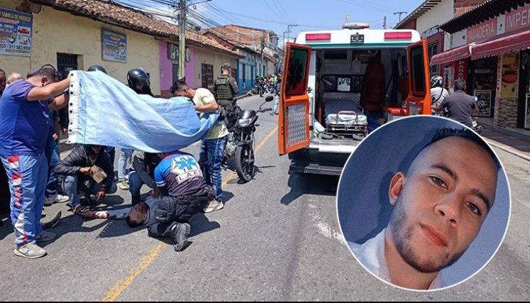 El joven deja un hijo de 3 años. / Foto cortesía