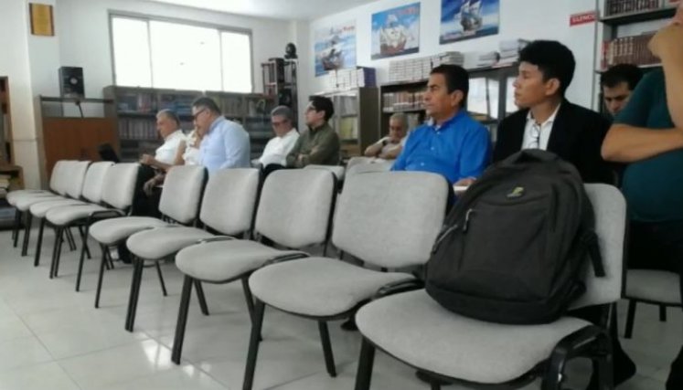 La audiencia se llevó a cabo en el colegio de Comfanorte del municipio de Los Patios/Foto cortesía
