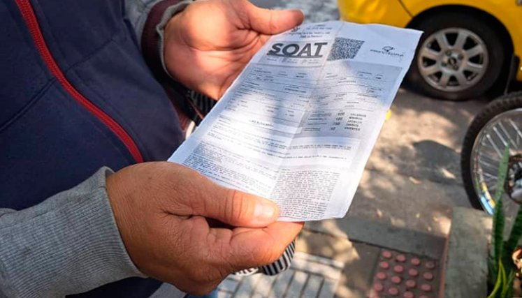 SOAT. / Foto archivo