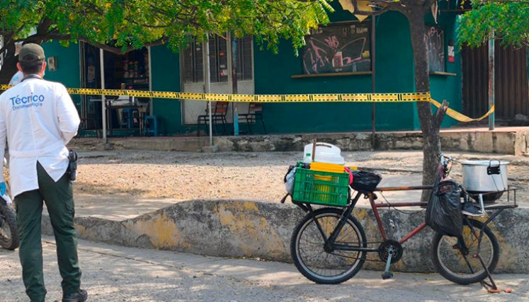 Ataque a bala. / Foto Cortesía